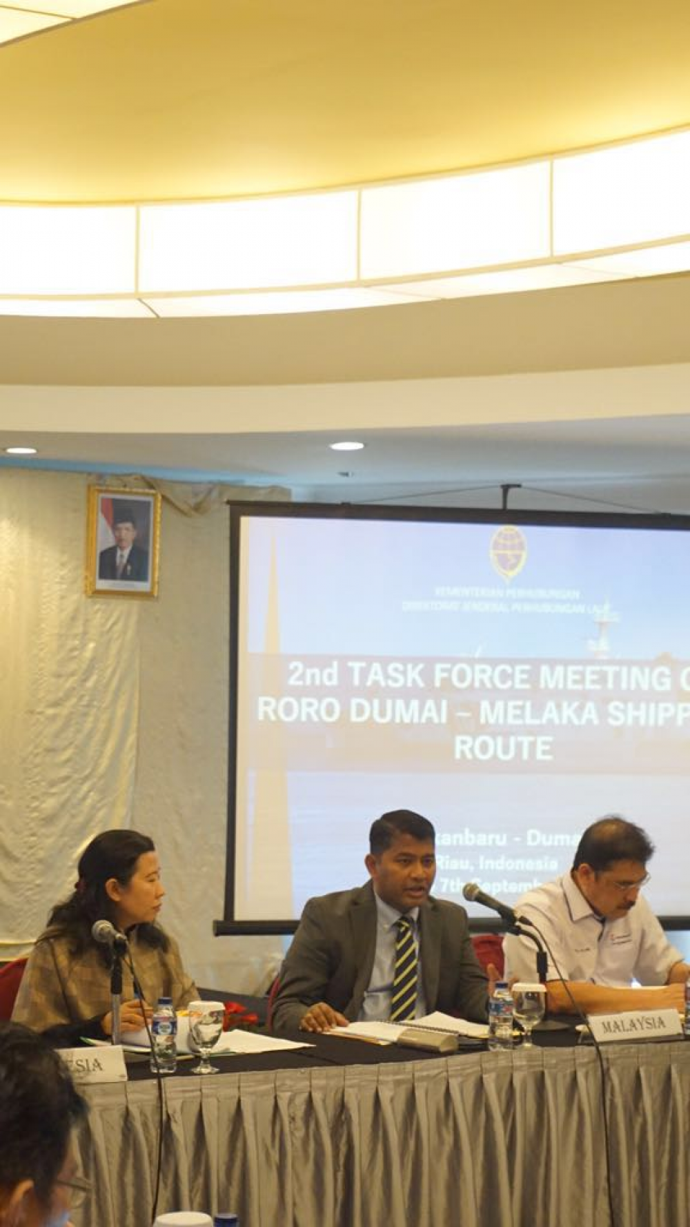 INDONESIA JADI TUAN RUMAH TASK FORCE MEETING KE-2 BAHAS RUTE RORO DUMAI-MALAKA