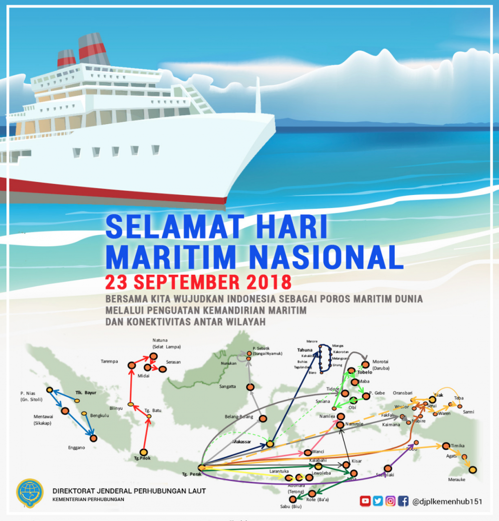 HARI MARITIM NASIONAL 2018, WUJUDKAN KEMANDIRIAN MARITIM INDONESIA 23/0