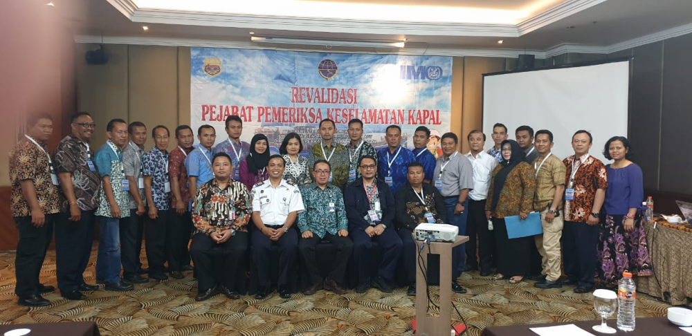 TINGKATKAN KESELAMATAN PELAYARAN, KEMENHUB REVALIDASI PEJABAT PEMERIKSA KESELAMATAN KAPAL