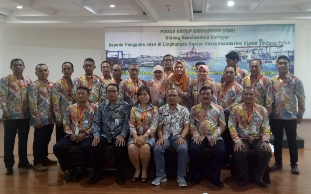 KEMENHUB SINERGIKAN PENINGKATAN KESELAMATAN PELAYARAN DENGAN STAKEHOLDER DI PELABUHAN TANJUNG PRIOK