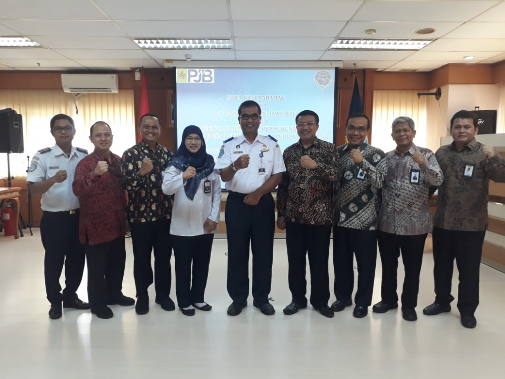 KEMENHUB DAN PT. PEMBANGKITAN JAWA BALI BERSINERGI DALAM PELAKSANAAN TUGAS DI BIDANG PELAYARAN