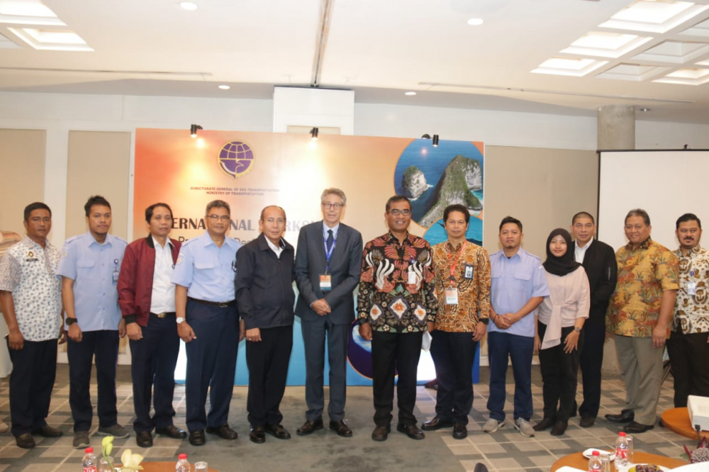 DITJEN HUBLA SELENGGARAKAN WORKSHOP INTERNASIONAL SEMPURNAKAN PENETAPAN KAWASAN PSSA DI NUSA PENIDA