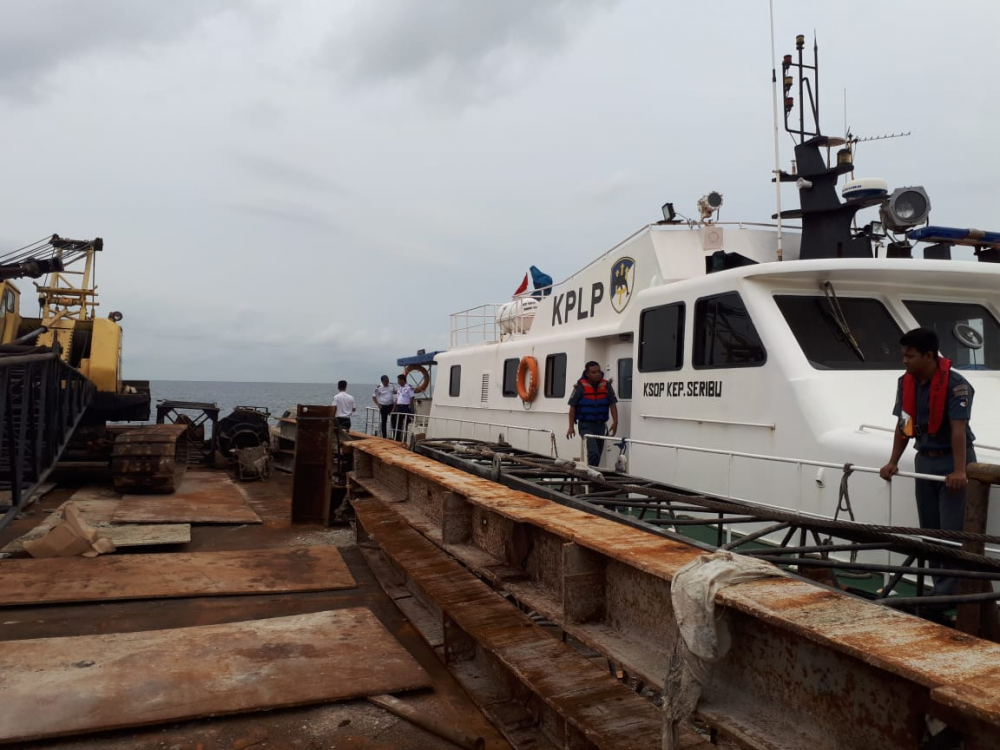 KSOP KEPULAUAN SERIBU TINDAK PELANGGARAN PELAYARAN DI WILAYAH KERJANYA