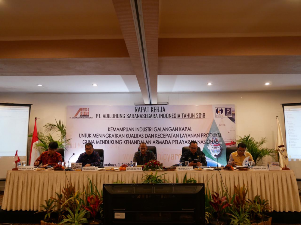 Dorong Optimisme Operator Galangan Kapal, Dirlala Paparkan 5 Elemen Poros Maritim