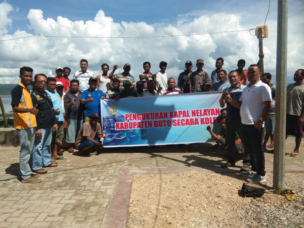 UPP KELAS I BAUBAU KEMBALI GELAR GERAI PENGUKURAN KAPAL PENANGKAP IKAN DI BAWAH 7 GT