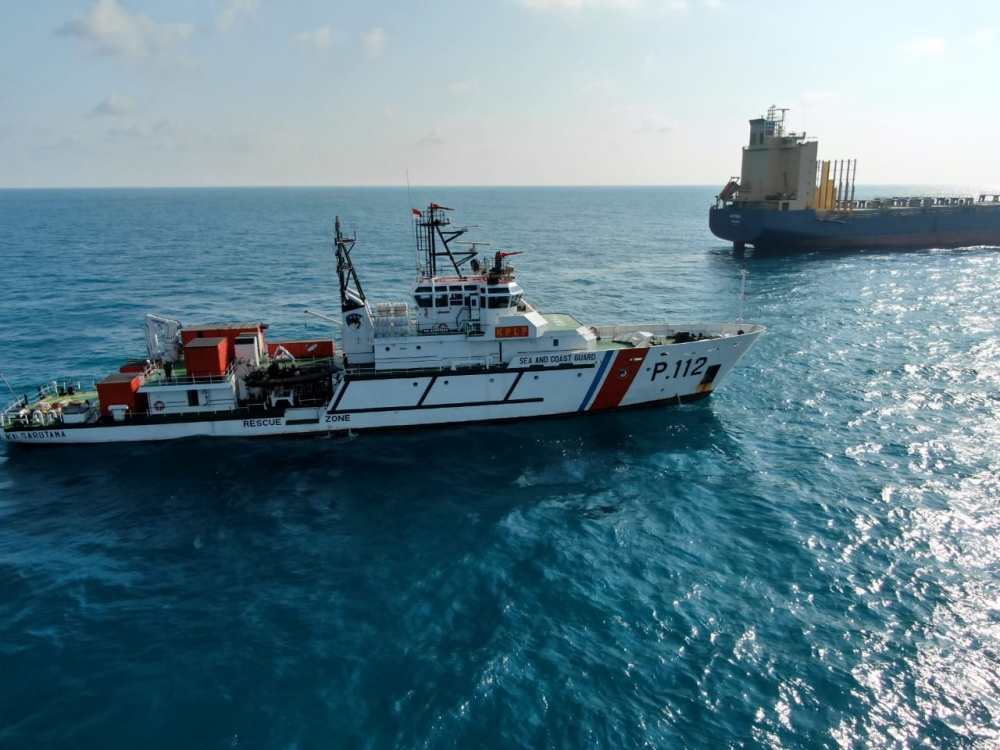 PENEGAKAN FUNGSI KESELAMATAN PELAYARAN, KPLP DUKUNG IMPLEMENTASI PEMISAHAN ALUR LAUT DI SELAT SUNDA DAN