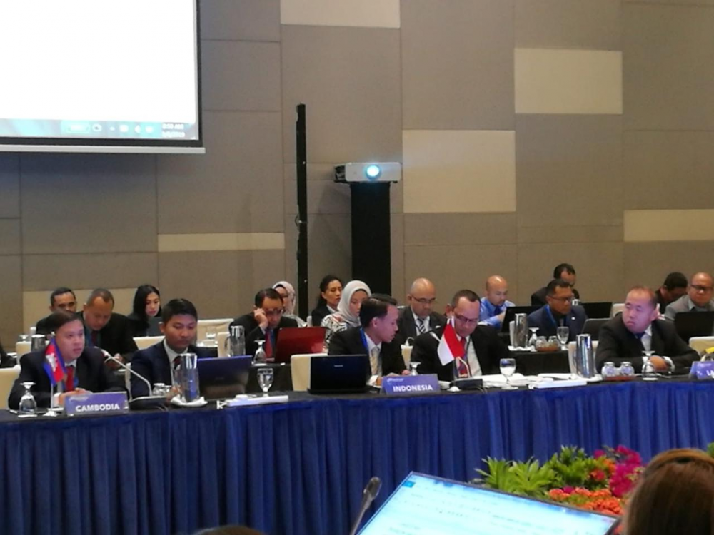 INDONESIA SAMPAIKAN PENCAPAIAN DI BIDANG TRANSPORTASI LAUT PADA SIDANG ASEAN MTWG