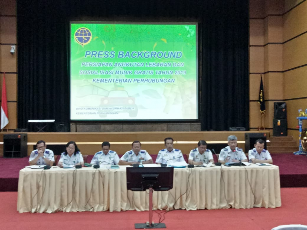 KEMENHUB KEMBALI GELAR MUDIK GRATIS SEPEDA MOTOR DENGAN KAPAL LAUT TAHUN 2019