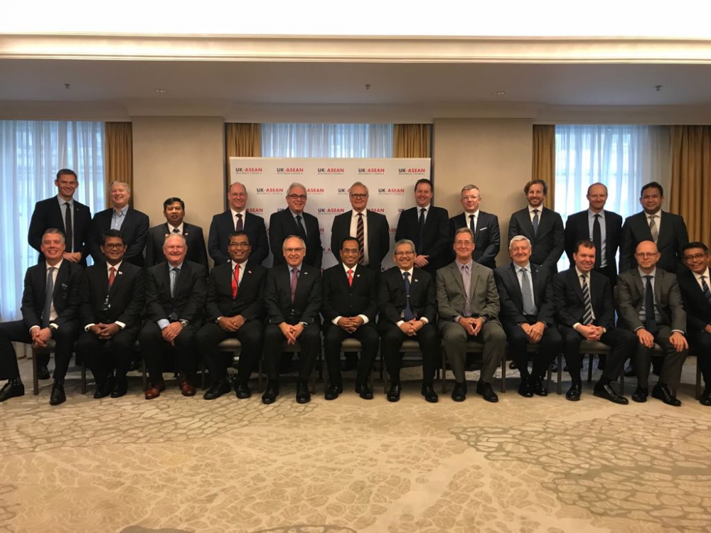MENHUB : UK-ASEAN BUSINESS COUNCIL MINATI KERJASAMA INVESTASI INFRASTRUKTUR TRANSPORTASI DI INDONESIA