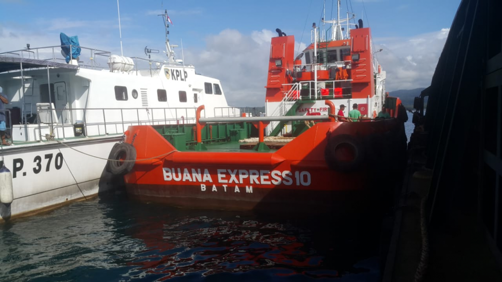 TUBRUKAN KAPAL DI KONAWE, KAPAL PATROLI KPLP TERUSKAN PENCARIAN SATU ORANG AWAK KAPAL YANG HILANG