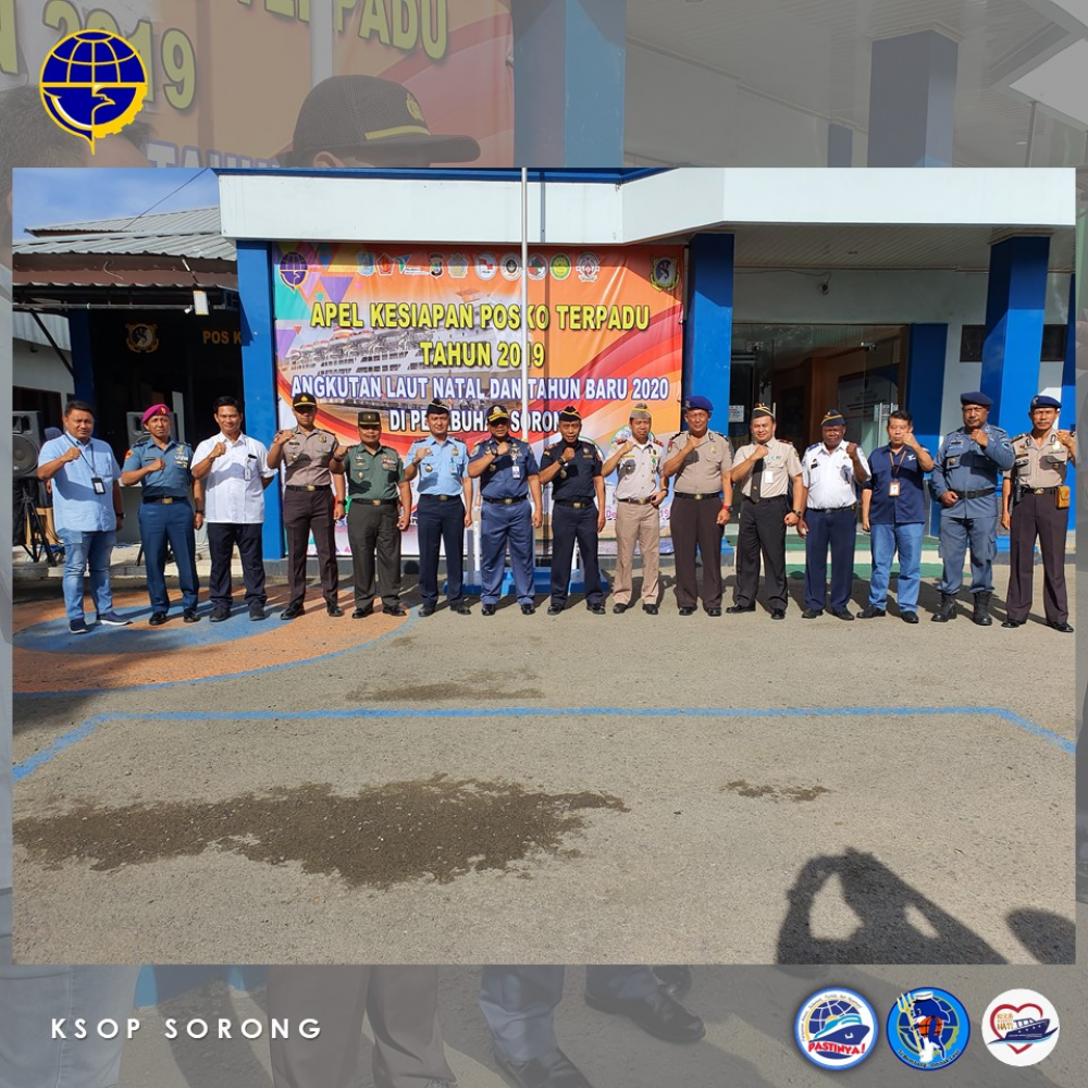 APEL SIAGA POSKO ANGKUTAN LAUT NATAL 2019 DAN TAHUN BARU 2020