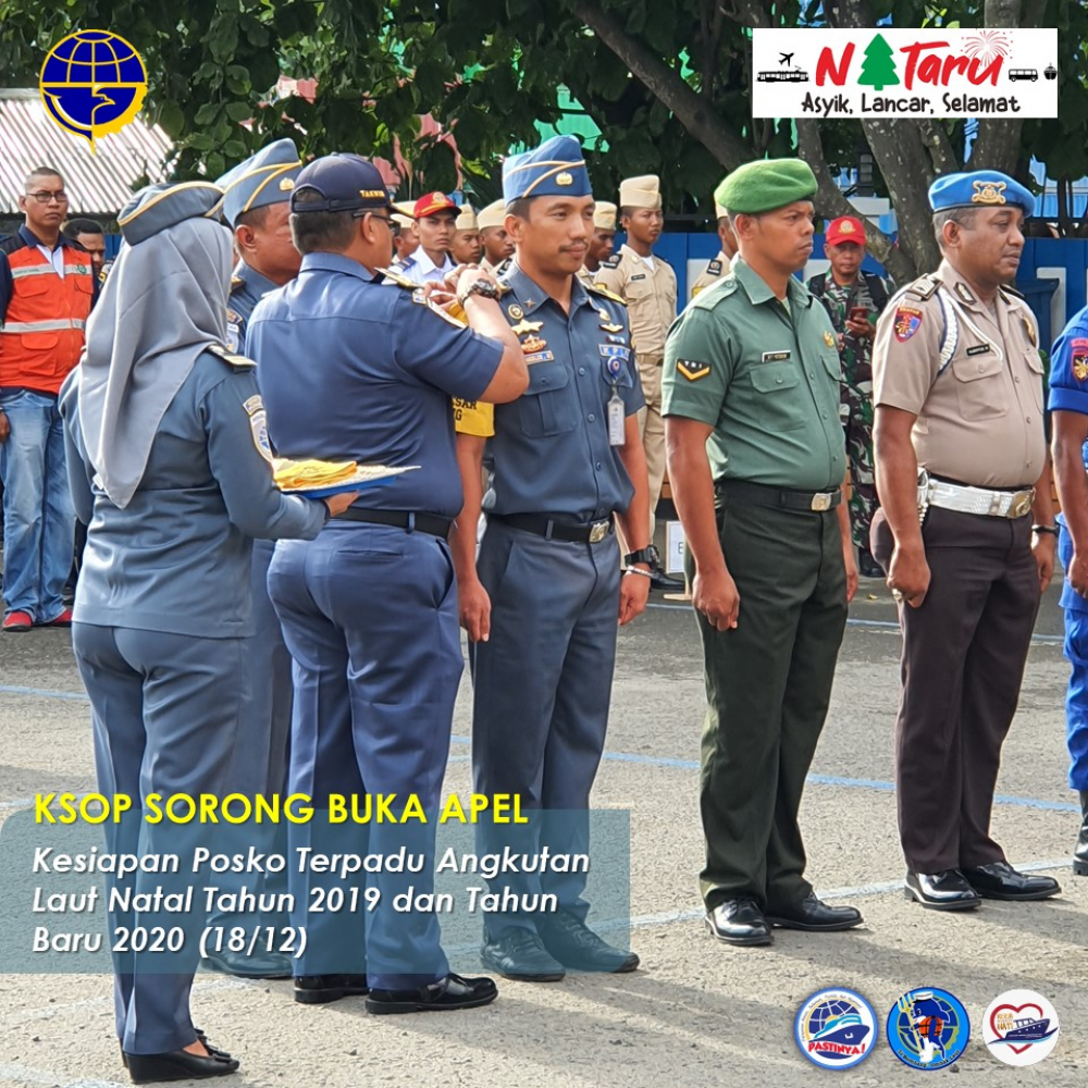 APEL SIAGA POSKO ANGKUTAN LAUT NATAL 2019 DAN TAHUN BARU 2020