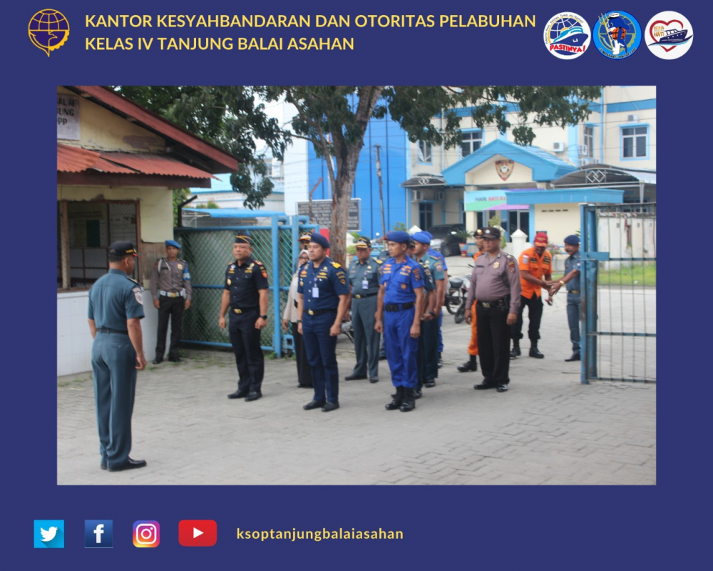 APEL KESIAPAN PELAKSANAAN ANGKUTAN LAUT NATAL 2019 DAN TAHUN BARU 2020 KANTOR KSOP KELAS IV TANJUNG BALAI ASAHAN