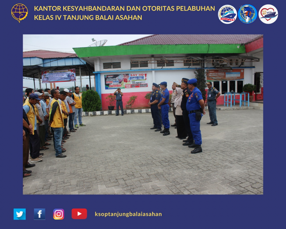 APEL KESIAPAN PELAKSANAAN ANGKUTAN LAUT NATAL 2019 DAN TAHUN BARU 2020 KANTOR KSOP KELAS IV TANJUNG BALAI ASAHAN