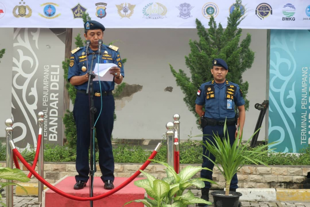 APEL GELAR PASUKAN KESIAPAN PENYELENGGARAAN ANGKUTAN LAUT NATAL 2019 DAN TAHUN BARU 2020