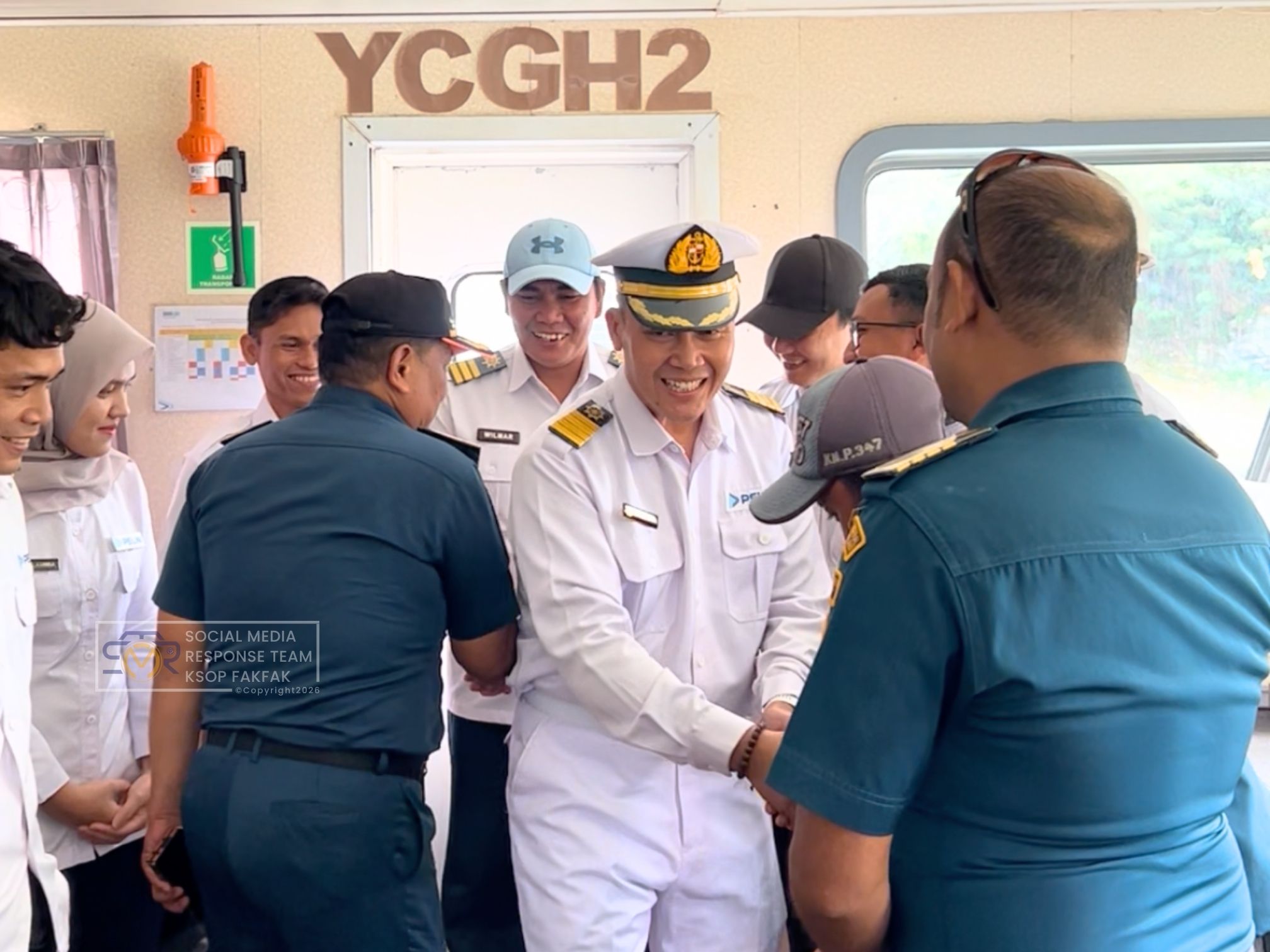 KSOP Kelas IV Fakfak Peringati Hari Pelaut Sedunia 2026 dengan Pembunyian Suling Kapal Serentak di KM. Sabuk Nusantara 96