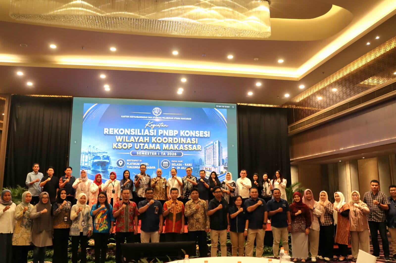 Bukan Sekadar Angka! Rekonsiliasi PNBP KSOP Makassar Jadi Motor Penggerak Ekonomi Maritim