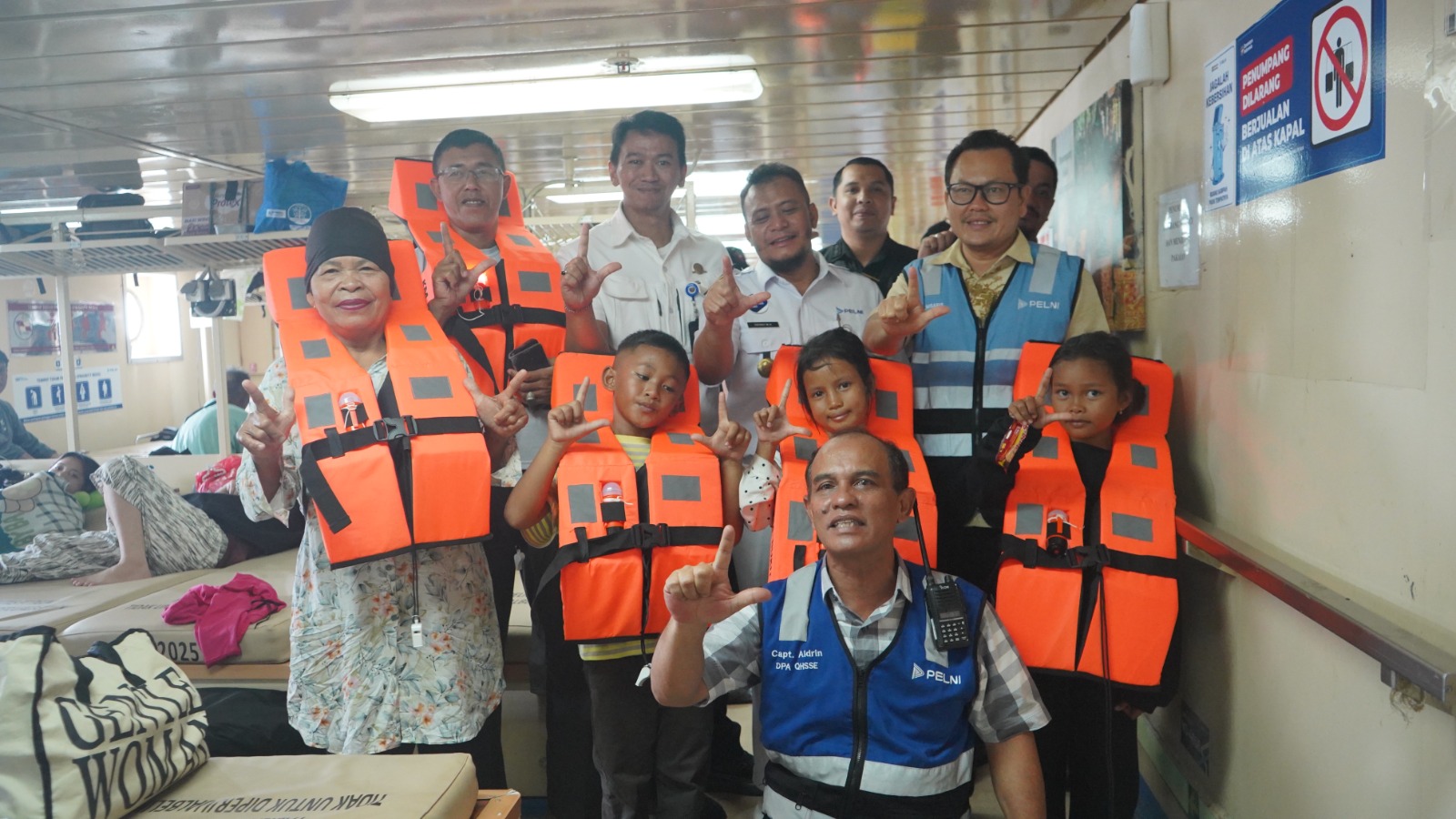 KEMENHUB PERKUAT KESIAPAN AWAK KAPAL PELNI HADAPI SITUASI DARURAT MELALUI WORKSHOP SAFETY TRAINING