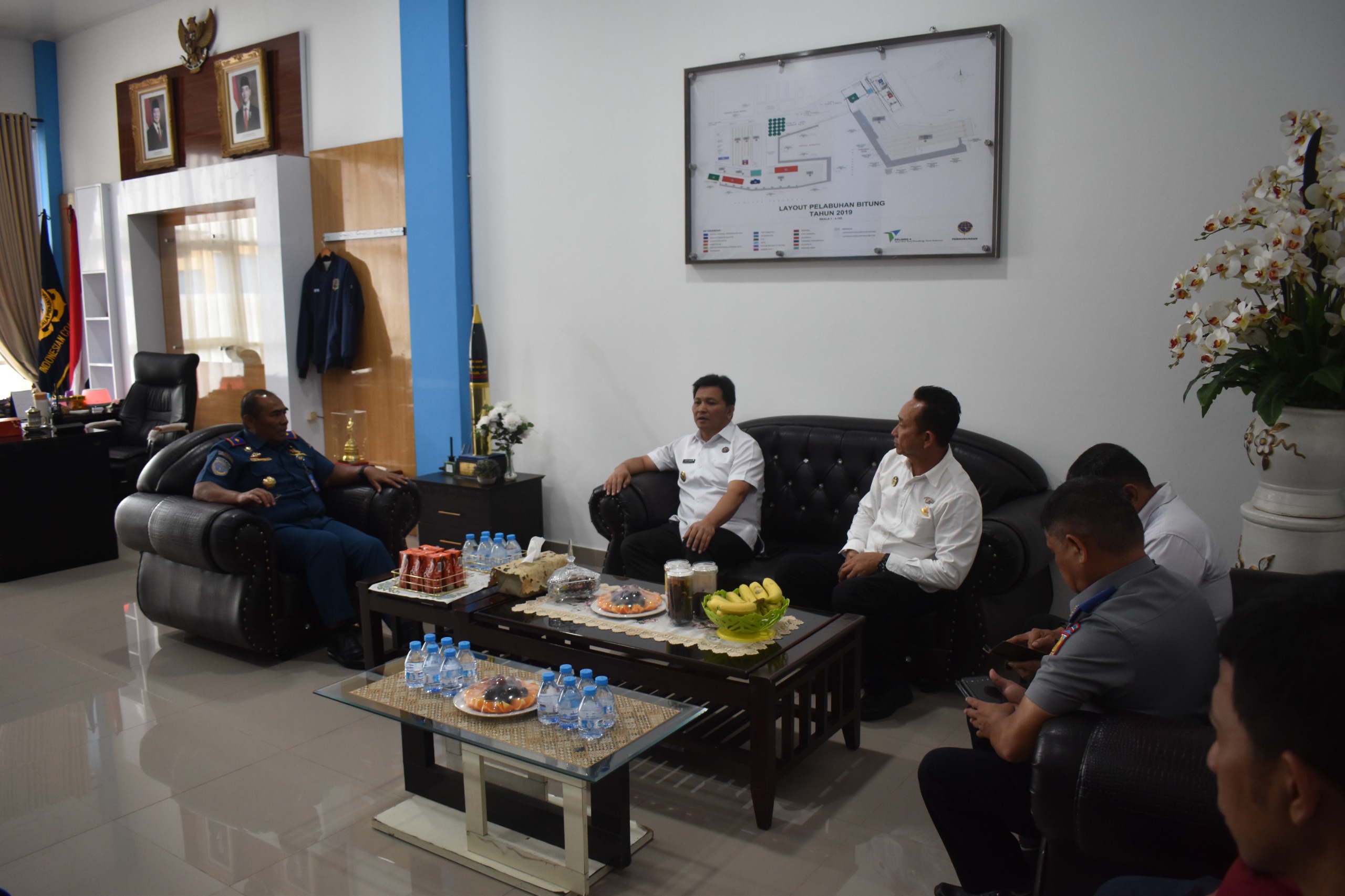 Kunjungan Wakil Bupati Bolaang Mongondow Dony Lumenta beserta Jajaran dan para pelaku usaha kapal tangkap ikan