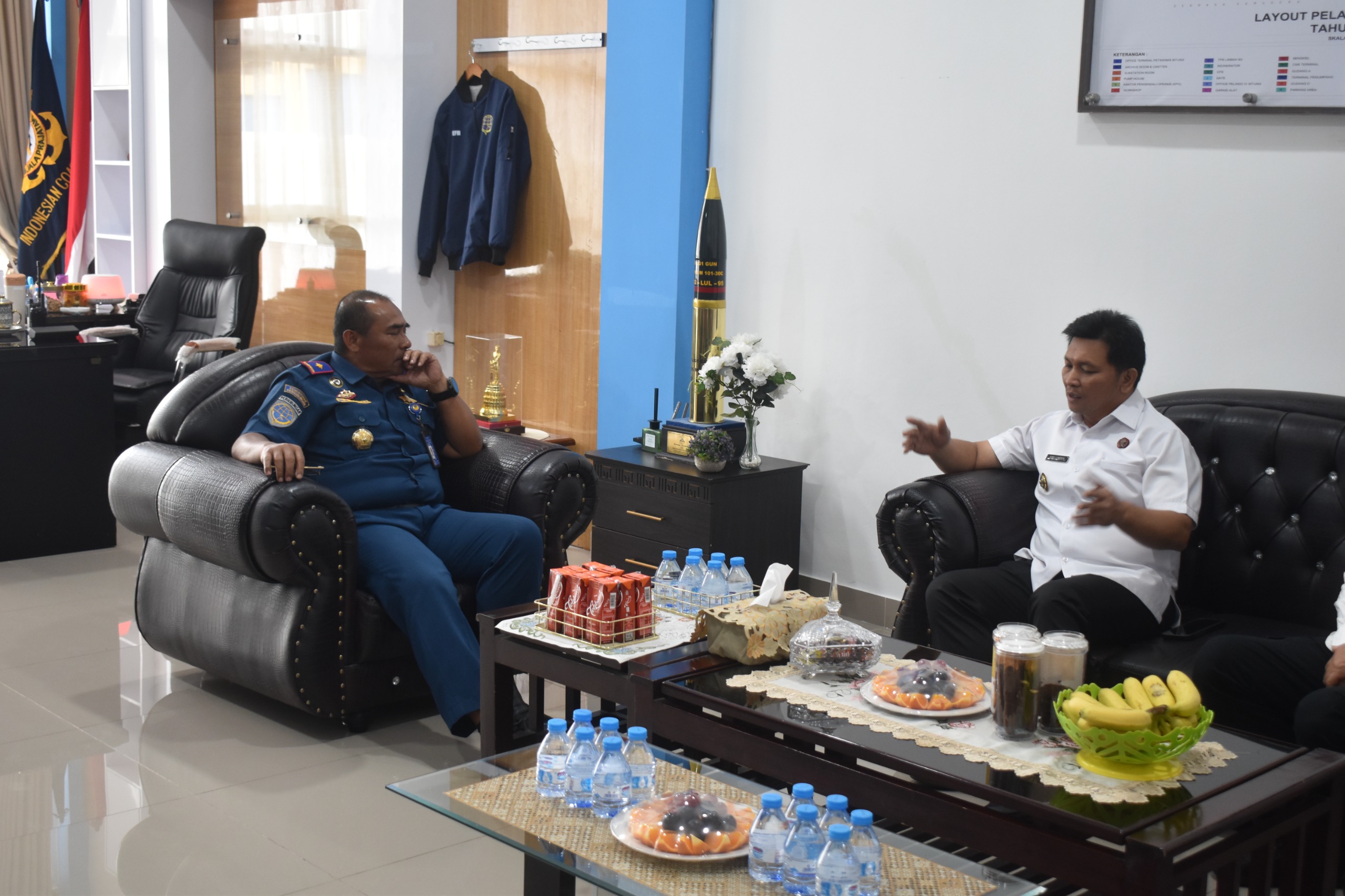 Kunjungan Wakil Bupati Bolaang Mongondow Dony Lumenta beserta Jajaran dan para pelaku usaha kapal tangkap ikan