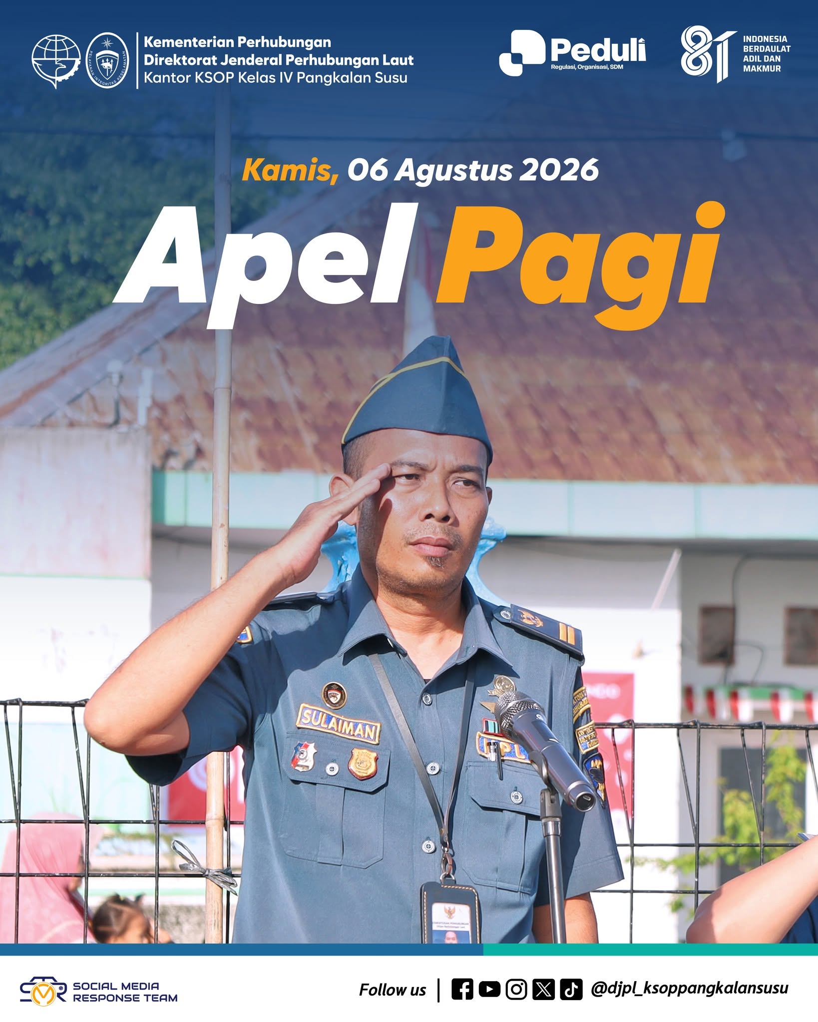 Giat Rutin Apel Pagi