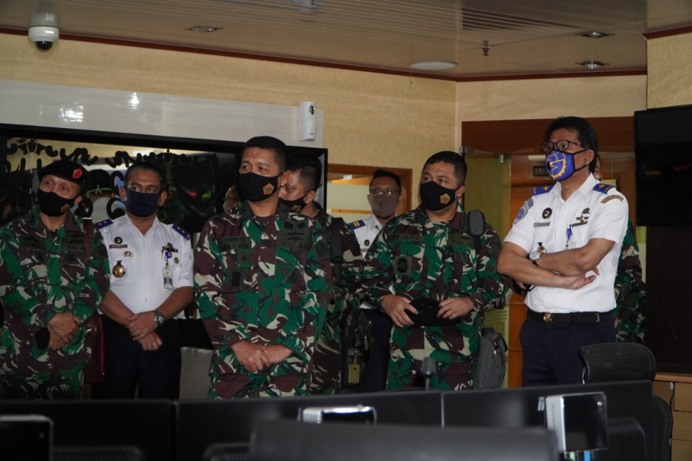 KOLABORASI DAN SINERGI DITJEN HUBLA DENGAN PUSINFOMAR TNI UNTUK NEGERI