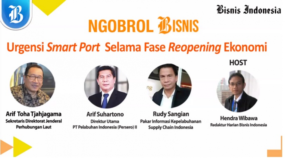 PENGEMBANGAN SMART PORT DORONG TERCIPTANYA KESEIMBANGAN ASPEK EKONOMI DAN EKOLOGI DI SEKTOR KEPELABUHANAN