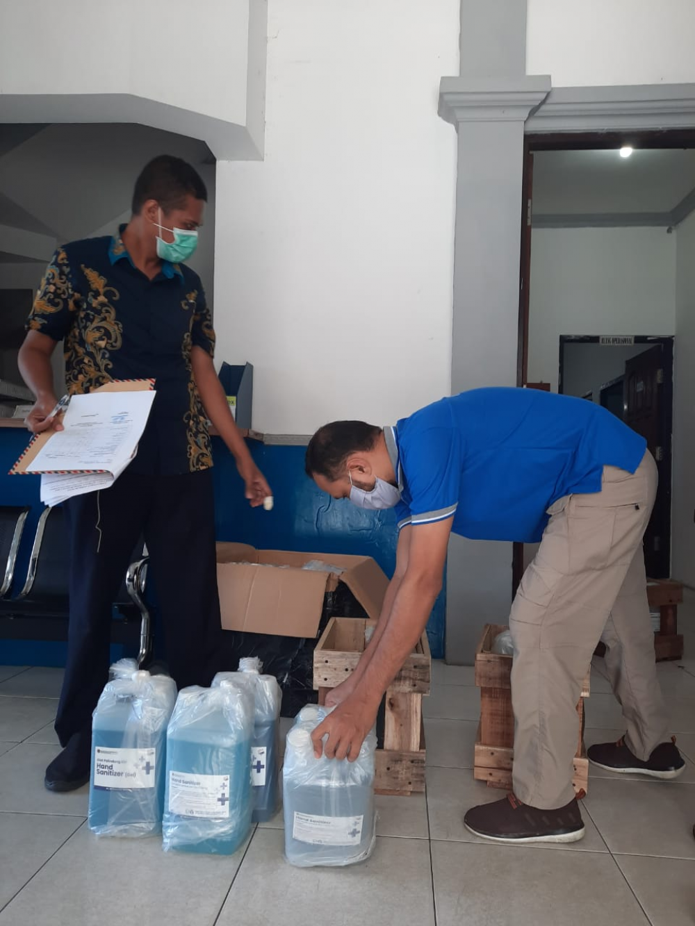 PELABUHAN DI PAPUA SIAP IMPLEMENTASIKAN ADAPTASI KEBIASAAN BARU SUBSEKTOR TRANSPORTASI LAUT