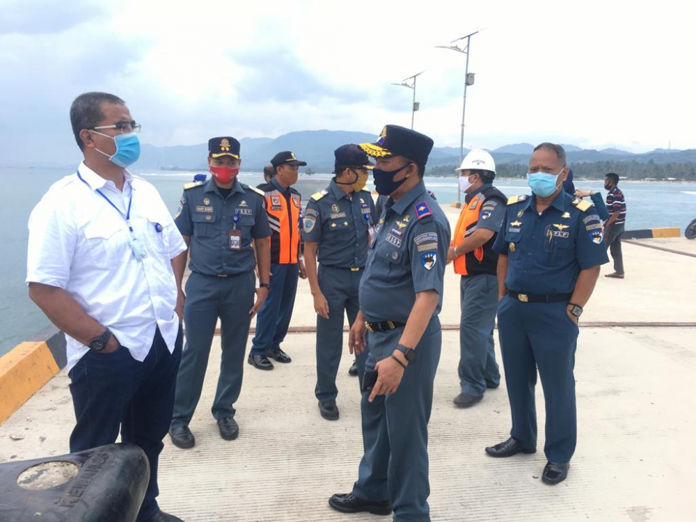 PANTAU IMPLEMENTASI KM 116 2020, DIRJEN HUBLA MENINJAU PELABUHAN MERAK DAN PELABUHAN PANJANG