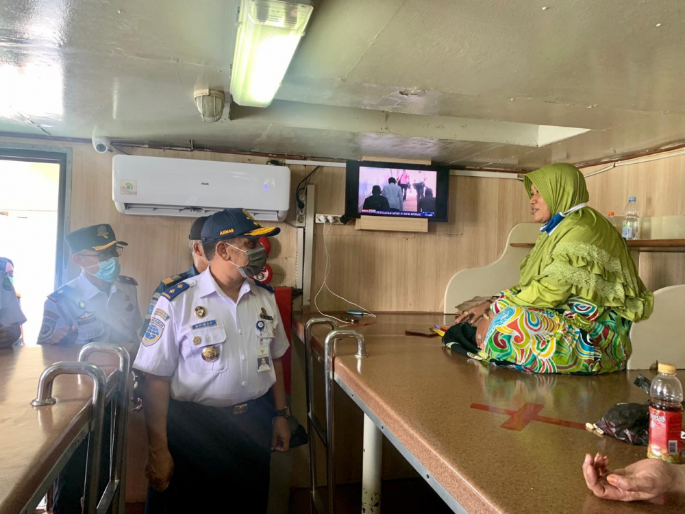 DIREKTUR KPLP KEMENHUB PASTIKAN PROTOKOL KESEHATAN TETAP KONSISTEN DITERAPKAN DI PELABUHAN