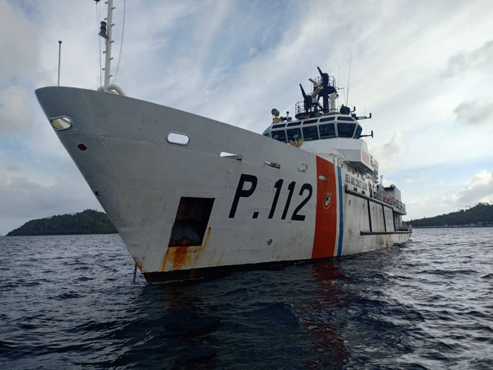 DUA KAPAL PATROLI KEMENHUB DIKERAHKAN BERGABUNG DENGAN TIM PATROLI PENGAMANAN LAUT DI NATUNA