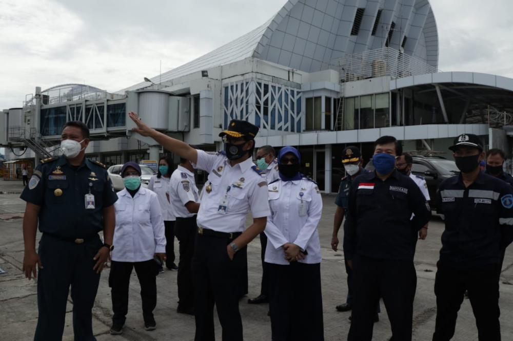 PENGENDALIAN TRANSPORTASI LAUT JELANG LEBARAN DI MAKASSAR BERJALAN TERTIB DAN DISIPLIN