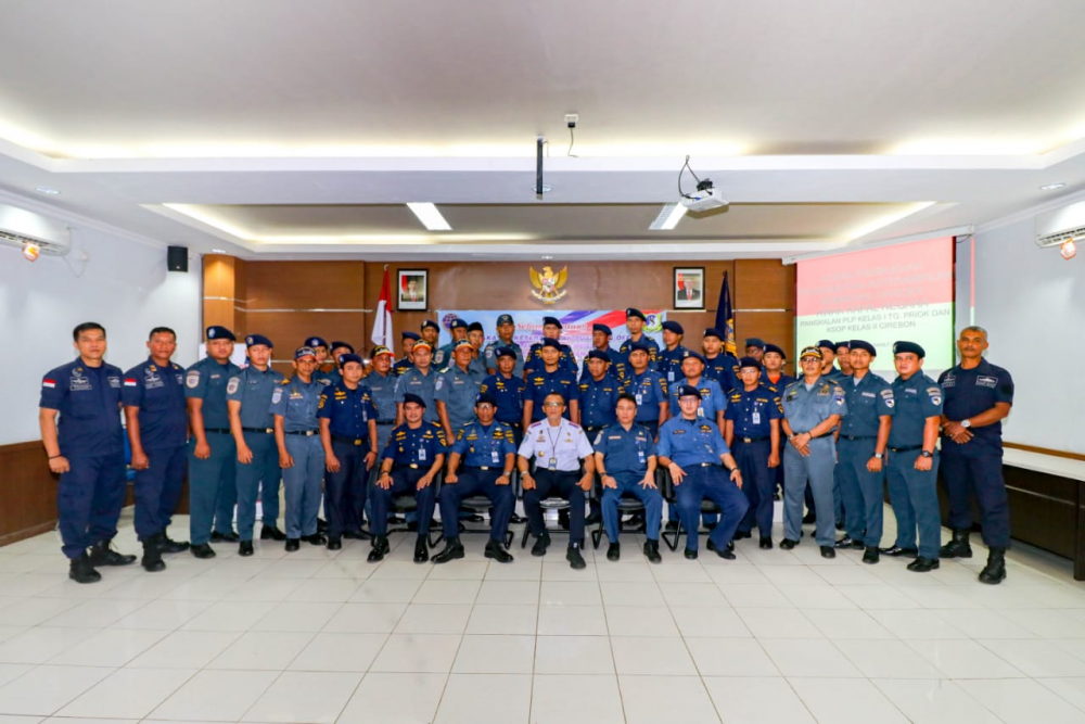 GELAR PELATIHAN BOARDING OFFICER, KEMENHUB OPTIMALISASIKAN PETUGAS PENGAWAS KESELAMATAN DAN KEAMANAN PELAYARAN
