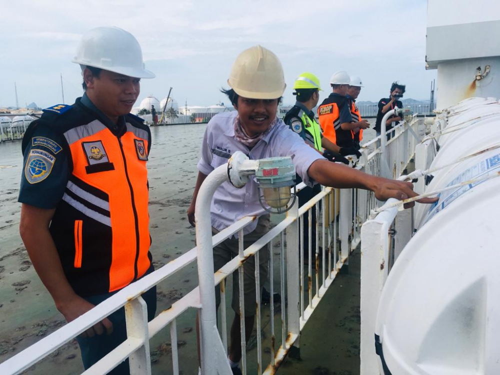 TINGKATKAN KESELAMATAN DAN KEAMANAN PELAYARAN JELANG LEBARAN 2020, KSOP PANJANG UJI PETIK KAPAL PENUMPANG