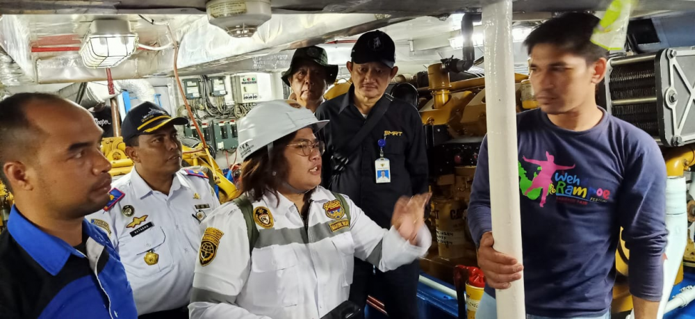 KEMENHUB AWALI UJI PETIK KAPAL ANGKUTAN LAUT LEBARAN 2020 DI PELABUHAN SABANG