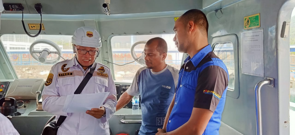 KEMENHUB AWALI UJI PETIK KAPAL ANGKUTAN LAUT LEBARAN 2020 DI PELABUHAN SABANG