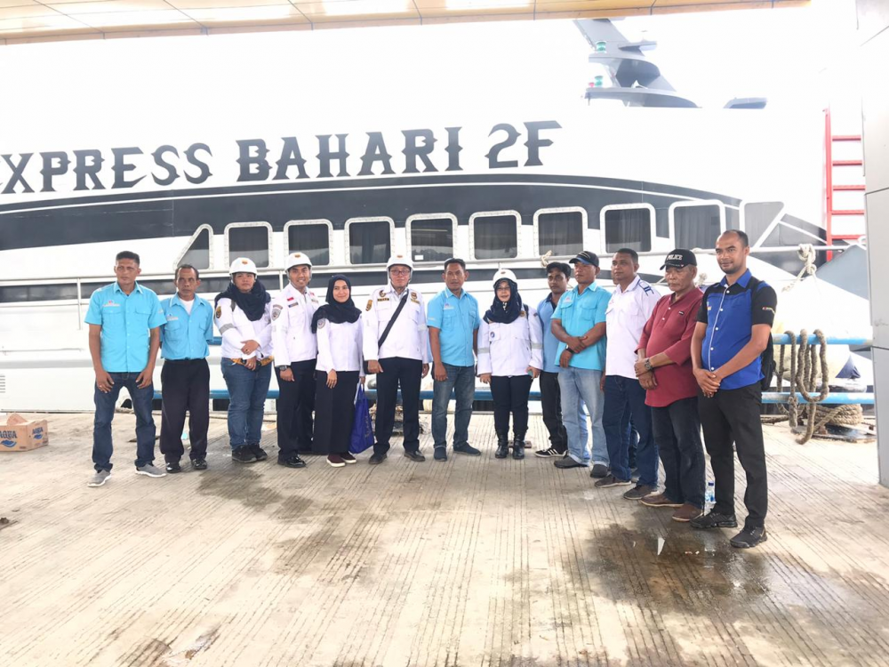 KEMENHUB AWALI UJI PETIK KAPAL ANGKUTAN LAUT LEBARAN 2020 DI PELABUHAN SABANG