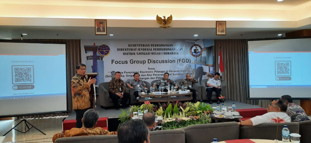 TINGKATKAN PERAN STASIUN VTS, KEMENHUB AKAN TERAPKAN E-PILOTING DI PERAIRAN INDONESIA