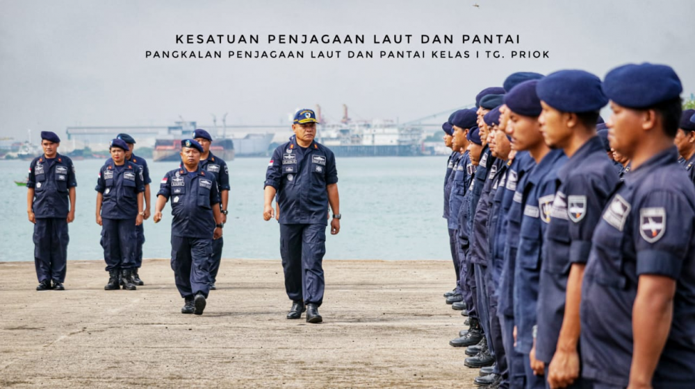 INTENSIFKAN PENGAWASAN IMPLEMENTASI AIS DAN SOSIALISASI TSS SELAT SUNDA, PANGKALAN PLP KELAS I TANJUNG PRIOK GELAR OPERASI