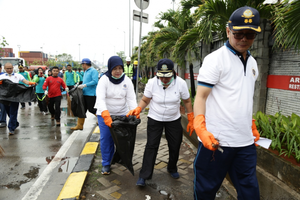 OP TANJUNG PRIOK AJAK STAKEHOLDER BERSIH-BERSIH LINGKUNGAN PELABUHAN