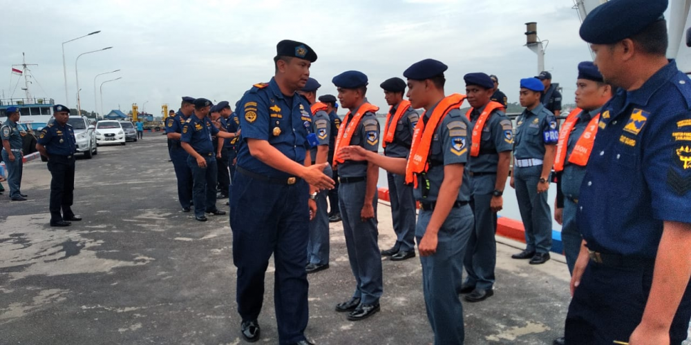 KEMENHUB KERAHKAN KAPAL KN. KALIMASADA-P.115 UNTUK PATROLI DAN PENGAWASAN DI PERAIRAN NATUNA