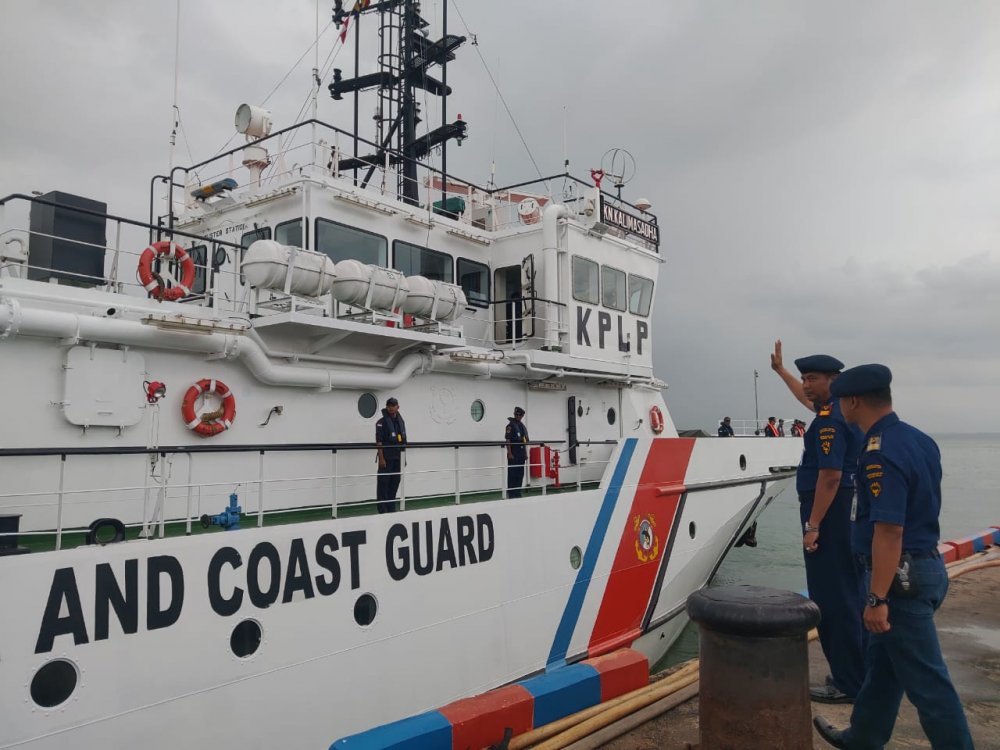 KEMENHUB KERAHKAN KAPAL KN. KALIMASADA-P.115 UNTUK PATROLI DAN PENGAWASAN DI PERAIRAN NATUNA