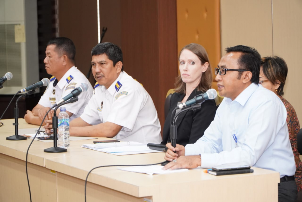 GANDENG PEMERINTAH AUSTRALIA, KEMENHUB GELAR PORT SECURITY DEKSTOP EXERCISE 2020 DI SURABAYA