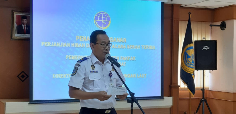 PEMDA KABUPATEN FAK-FAK HIBAHKAN LAHAN SELUAS 1.504 m2 KEPADA KEMENTERIAN PERHUBUNGAN