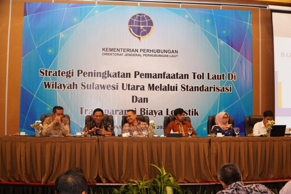 TINGKATKAN PEMANFAATAN TOL LAUT, KEMENHUB SIAPKAN STRATEGI MELALUI STANDARISASI DAN TRANSPARANSI BIAYA LOGISTIK