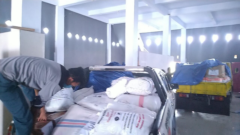 KEMENHUB GALANG AKSI BANTU KORBAN BENCANA BANJIR BANDANG DI MASAMBA