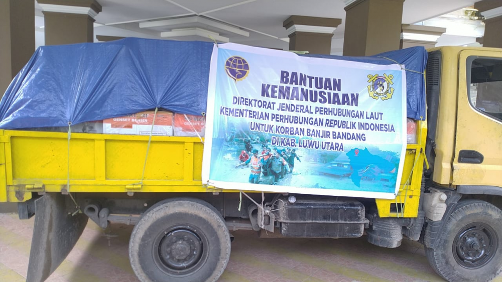 KEMENHUB GALANG AKSI BANTU KORBAN BENCANA BANJIR BANDANG DI MASAMBA