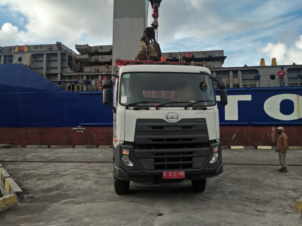 PELAYARAN PERDANA TOL LAUT KODE TRAYEK T-10 DI PELABUHAN GALELA – HALMAHERA UTARA. UPP KELAS I TOBELO SAMBUT BAIK KAPAL KM LOGISTIK NUSANTARA 5