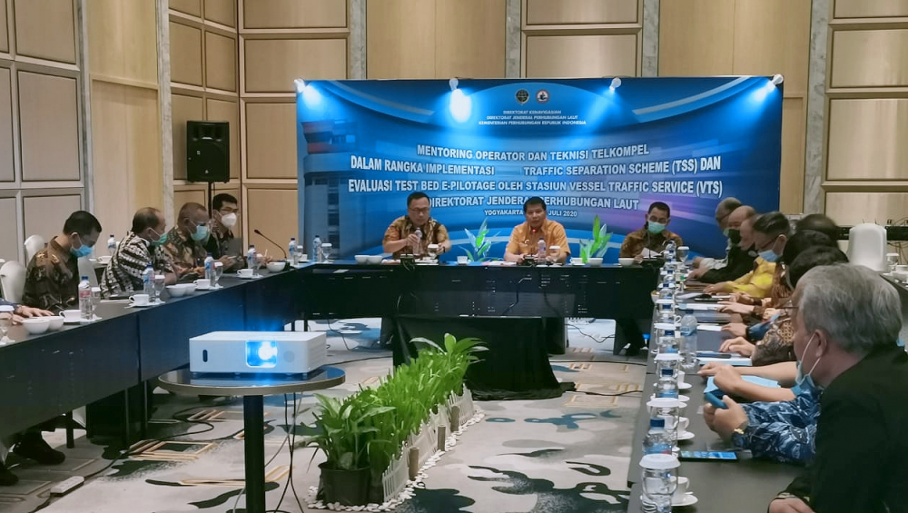DUKUNG WISATA YOGYAKARTA, KEMENHUB GELAR EVALUASI  PELAKSANAAN UJI COBA E-PILOTAGE DI YOGYAKARTA