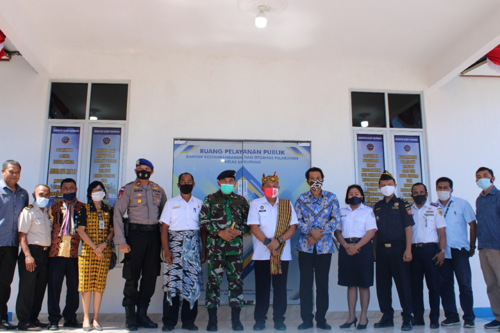 DUKUNG PERWUJUDAN PELAYANAN PRIMA DI NTT, GEDUNG PELAYANAN PUBLIK KSOP KUPANG DIRESMIKAN